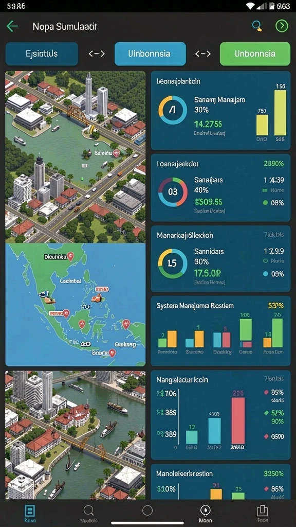 88main - Grafis yang mengesankan dengan detail tinggi.