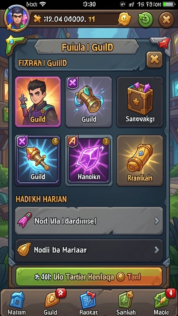 99luck99 - Screenshot menampilkan level yang penuh tantangan dan rintangan.