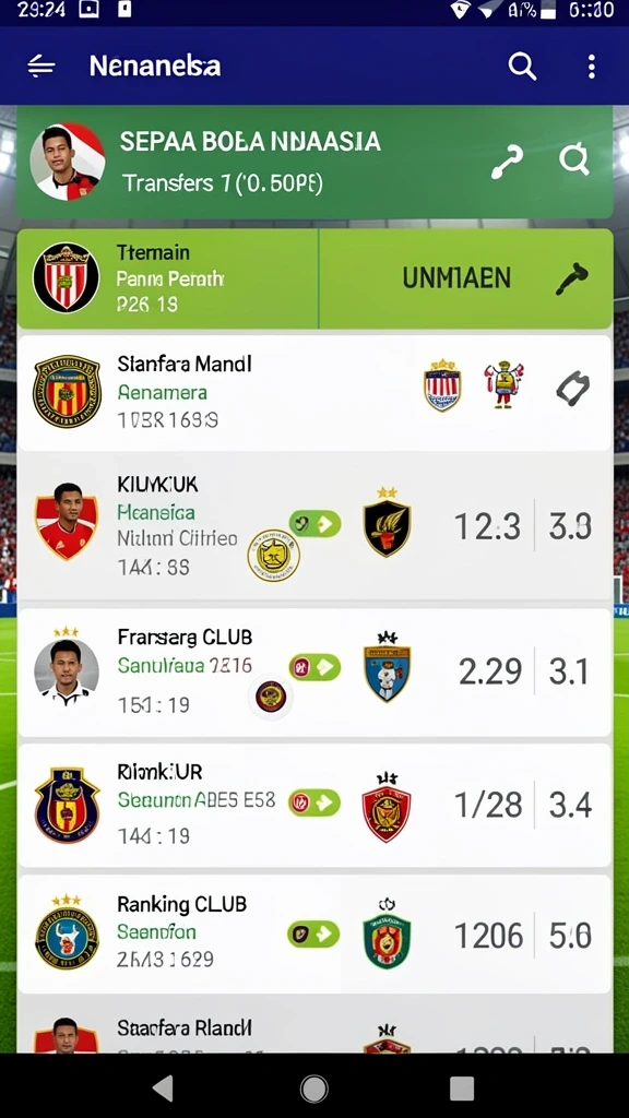 mega188 - Antarmuka yang ramah pengguna dan mudah dinavigasi.
