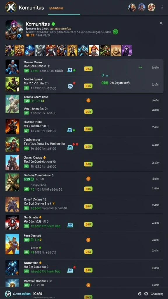 monte77 - Tampilan antarmuka yang bersih dan user-friendly.