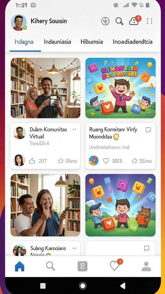 petirrp - Interface utama saat memulai permainan dengan pilihan level.