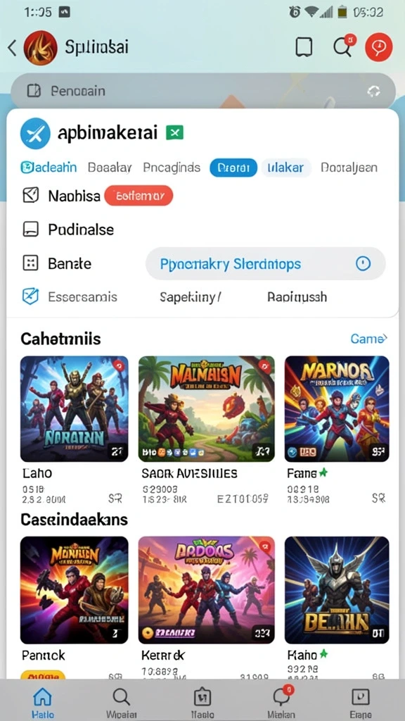 putarmega - Fitur sosial untuk berbagi pengalaman bermain.