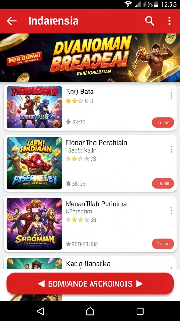 rk88 - Tangkapan layar menampilkan karakter utama dalam petualangan seru.