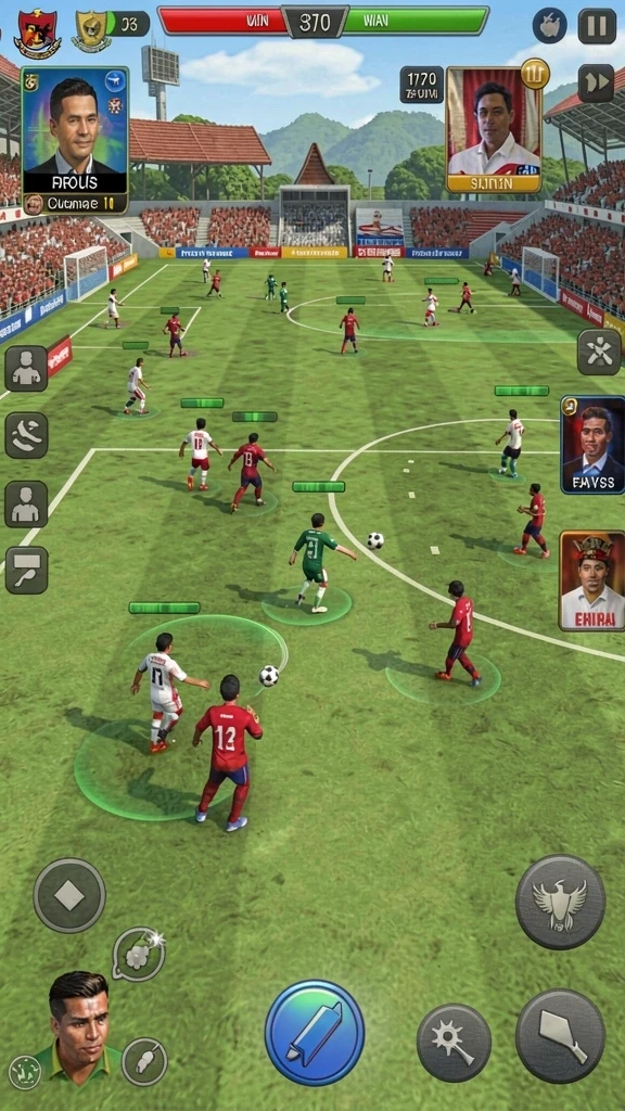 surga77 - Visual menarik dari fitur multiplayer yang sedang berlangsung.