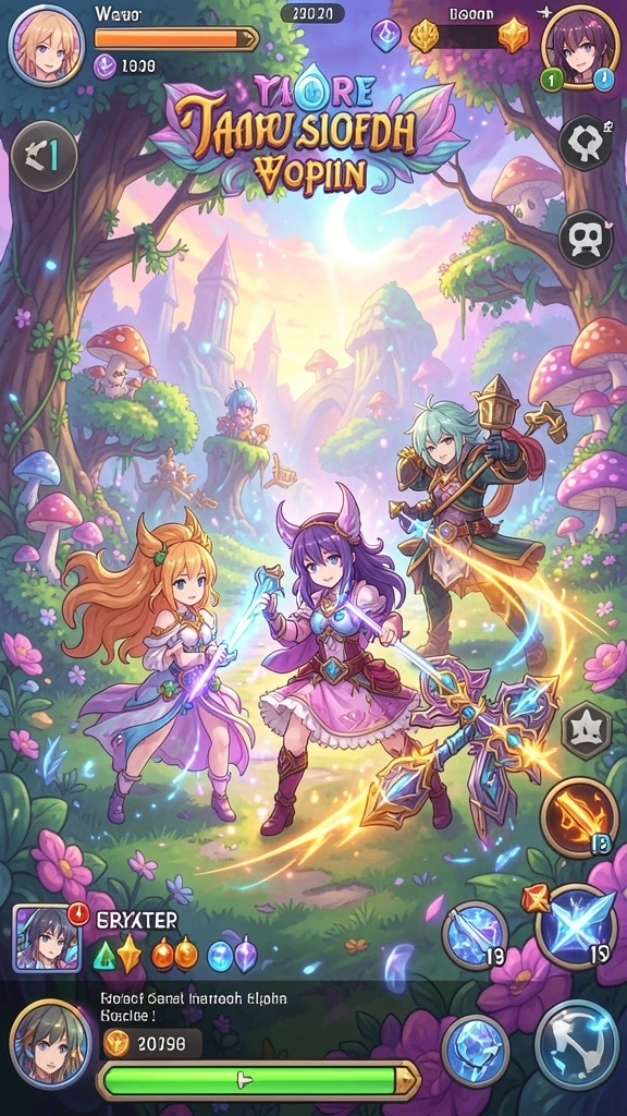 zk3 - Ilustrasi karakter yang siap bertarung di ZK3.